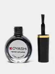 Черный лак для стемпинга, для гель лака KOYASH