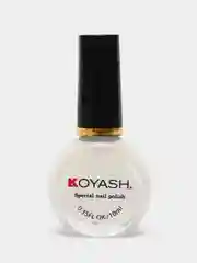 Белый лак для стемпинга, для гель лака KOYASH