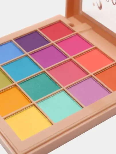 Разноцветный палетка теней для век 16 colors Beauty Eyes
