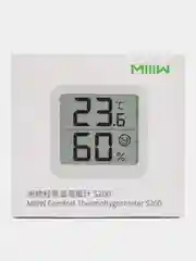 Белый датчик температуры и влажности Xiaomi MIIIW S200, MWTH02