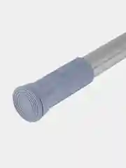 Серебряный карниз для ванной комнаты телескопический, штанга раздвижная для штор, 1,1-2 метра