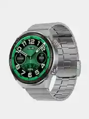 Серебряный смарт-часы наручные Smart Watch DT NO.1 3 Max Ultra, круглые