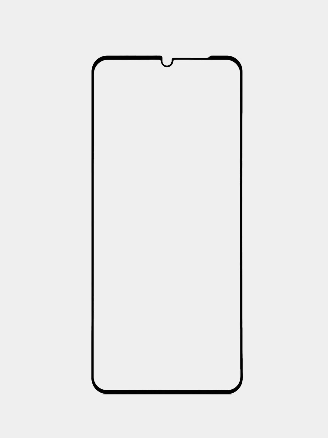 Матовое стекло-пленка на Realme 9 Pro, 9 Pro+, 9i, C21, C30, C30s, C31, C33, C35, C61