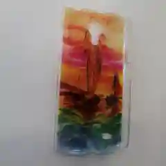 Пластиковый чехол с ярким рисунком Samsung S4 mini i9190/i9192