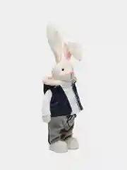 Синий заяц в костюме подарочный