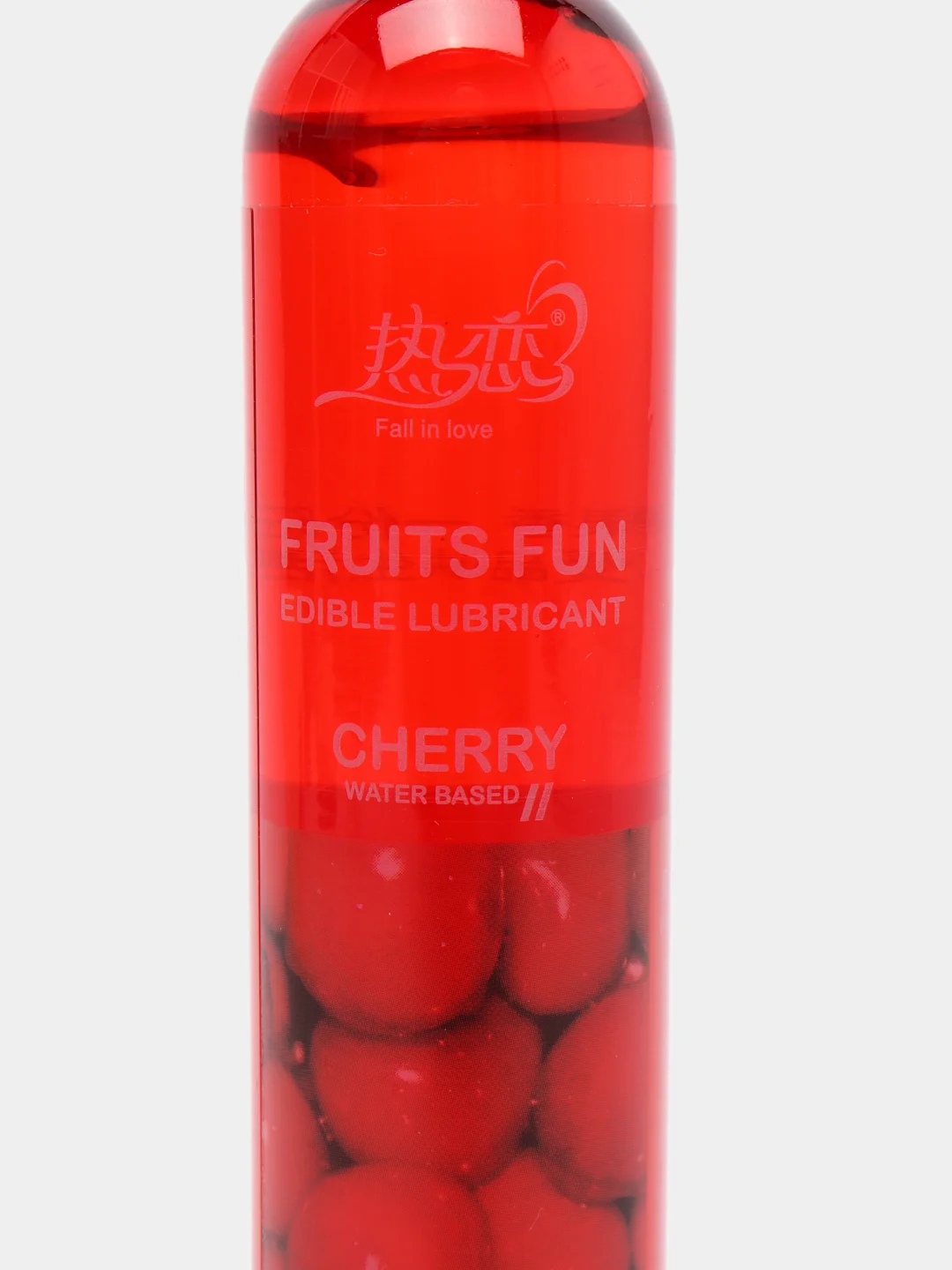 Багровый лубрикант Fruits Fun, на водной основе