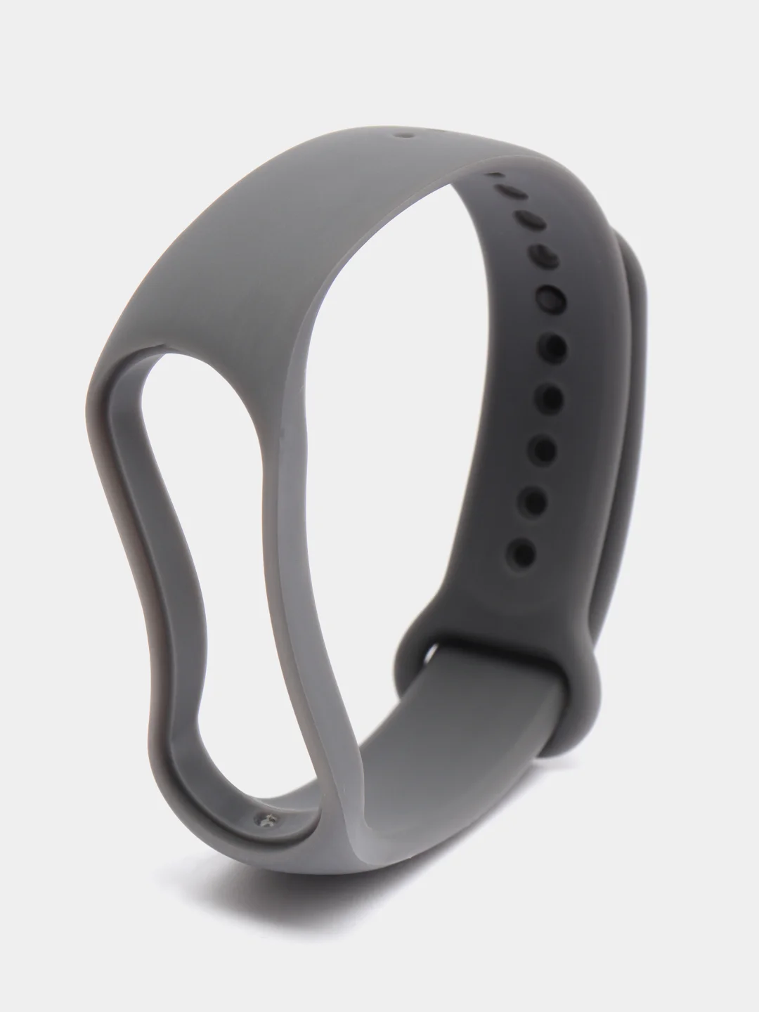 Серый силиконовый ремешок для фитнес-браслета Xiaomi Mi Band 7
