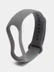 Серый силиконовый ремешок для фитнес-браслета Xiaomi Mi Band 7
