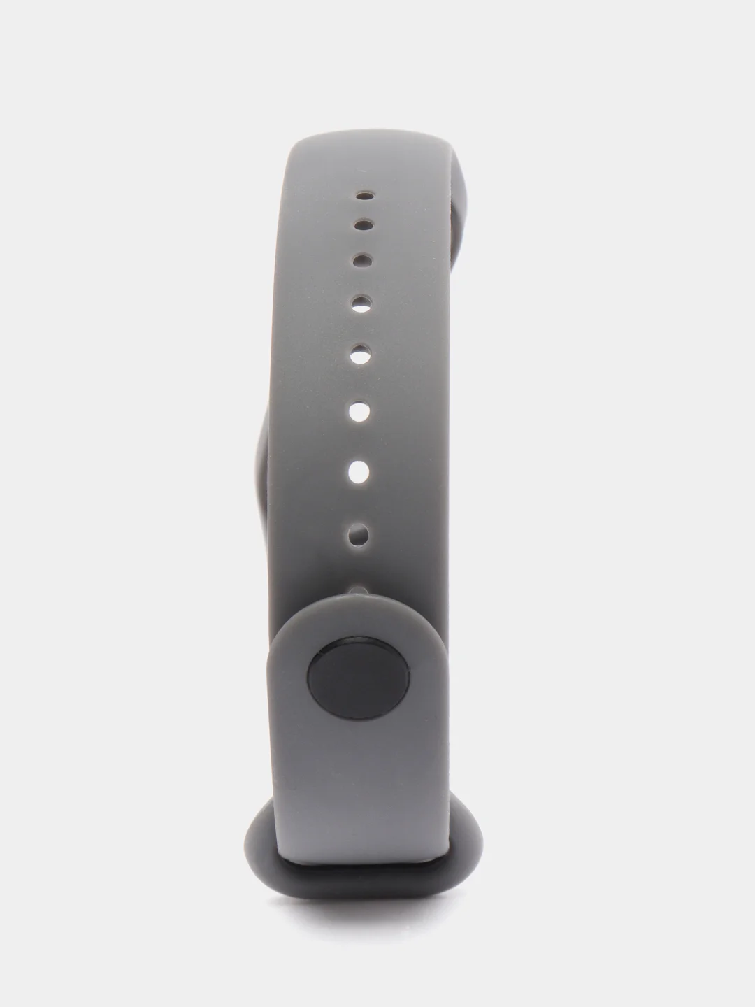 Серый силиконовый ремешок для фитнес-браслета Xiaomi Mi Band 7