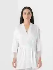 Белый халат домашний