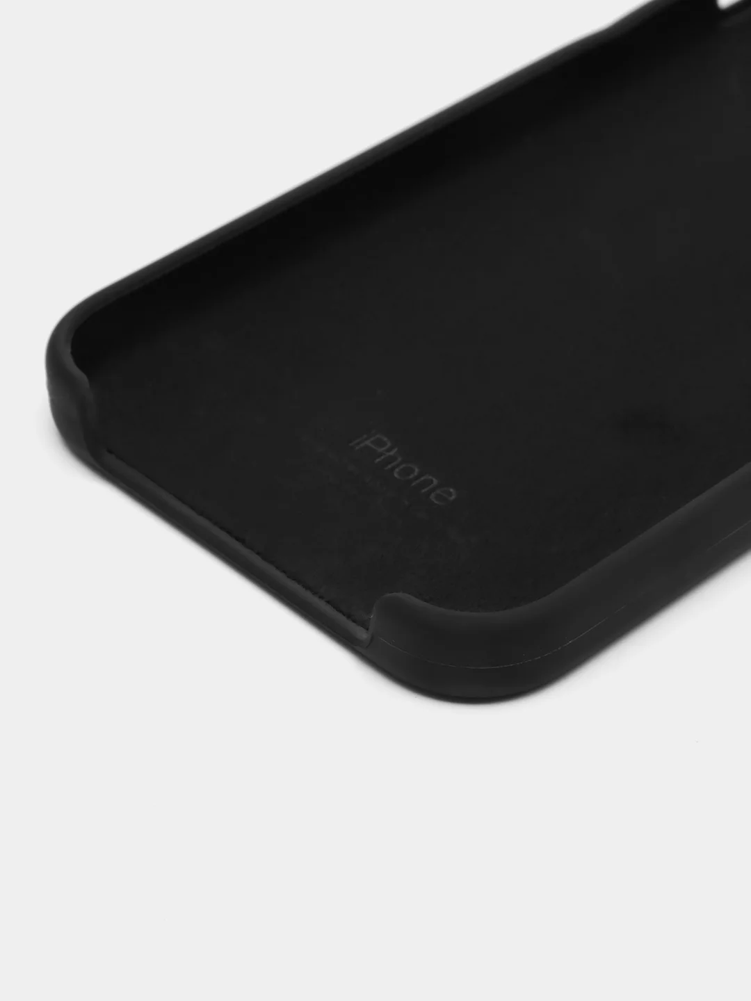 Черный чехол Apple Silicone Case для iPhone 11,XR,7,8,12,12 Pro,11 Pro,XS,X,8+,7+,SE 2020,6s,6