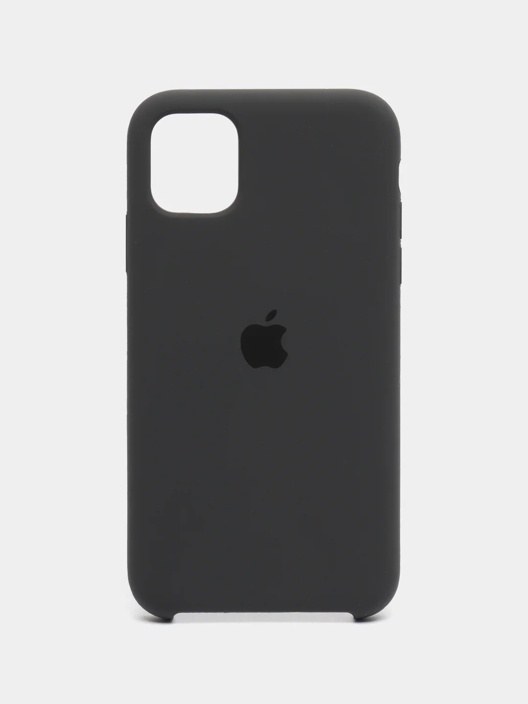 Угольный чехол Apple Silicone Case для iPhone 11,XR,7,8,12,12 Pro,11 Pro,XS,X,8+,7+,SE 2020,6s,6