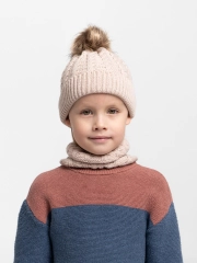 Ejik.shop / Шапка и шарф детские, вязаные, унисекс