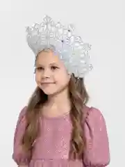Кокошник новогодний "Снежинка"