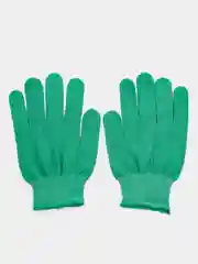 Зеленый перчатки нейлоновые с ПВХ точками