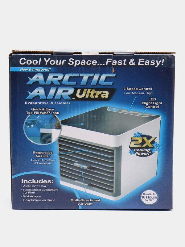 Мини кондиционер Arctic Air Ultra, 2 поколение, увлажнитель воздуха