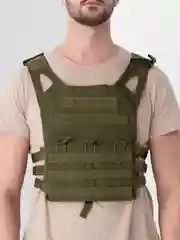 Зеленый разгрузочный жилет