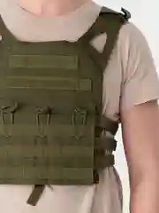 Зеленый разгрузочный жилет