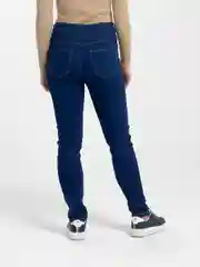 Синий джинсы женские
