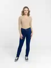 Синий джинсы женские