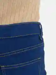 Синий джинсы женские