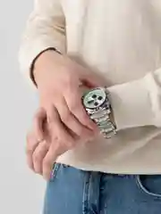Белый наручные мужские часы SKMEI 1389