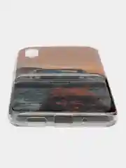 Серый меланж чехол для телефона Xiaomi Redmi Note 8, Note 8 Pro, Note 8T, 10, 9, 9C, 9A, с  рисунком