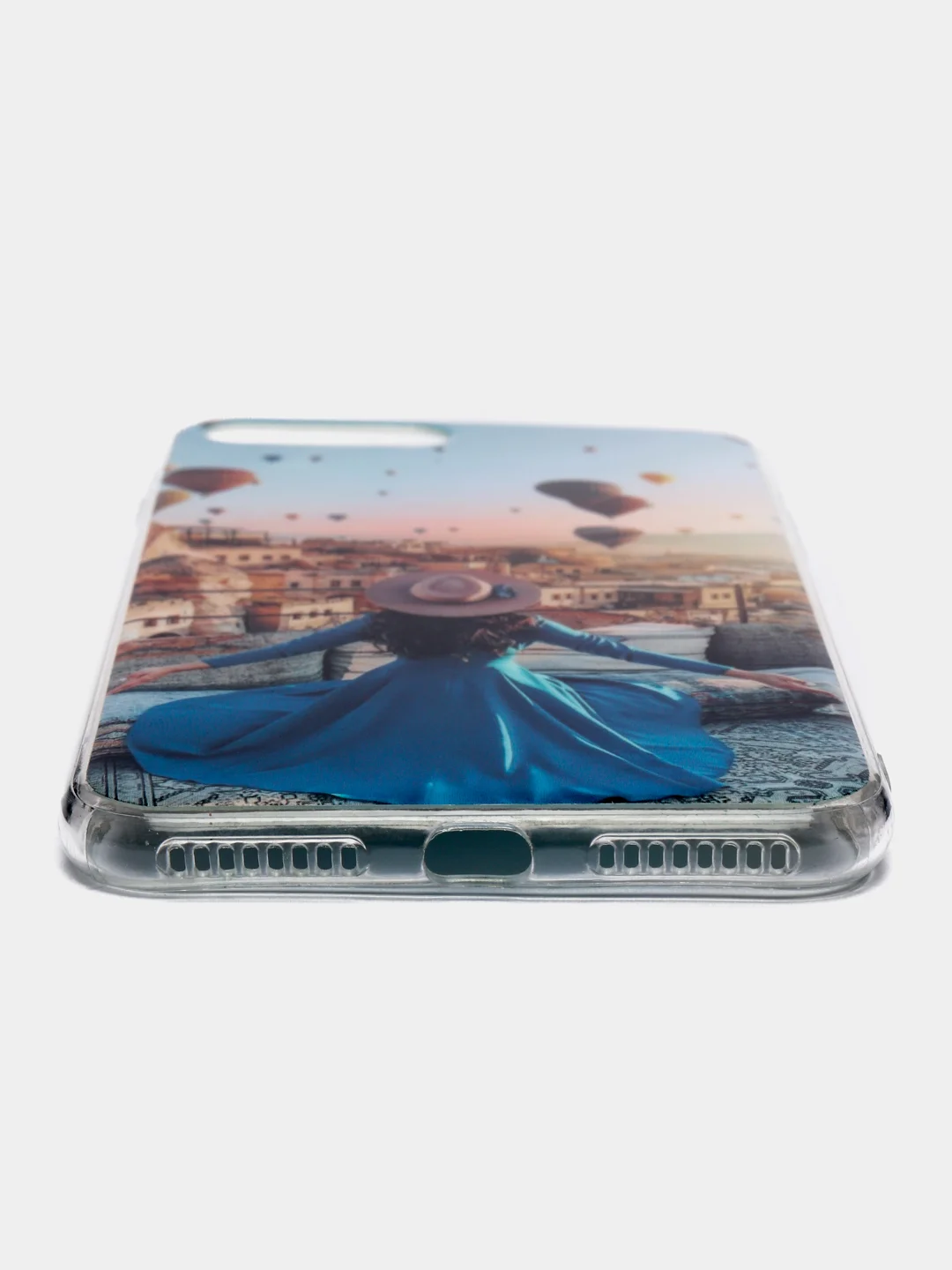 Лазурный чехол для iPhone 12, 6S, 7/8, 7 Plus, XS Max, XR, X, 12 Pro, с рисунком