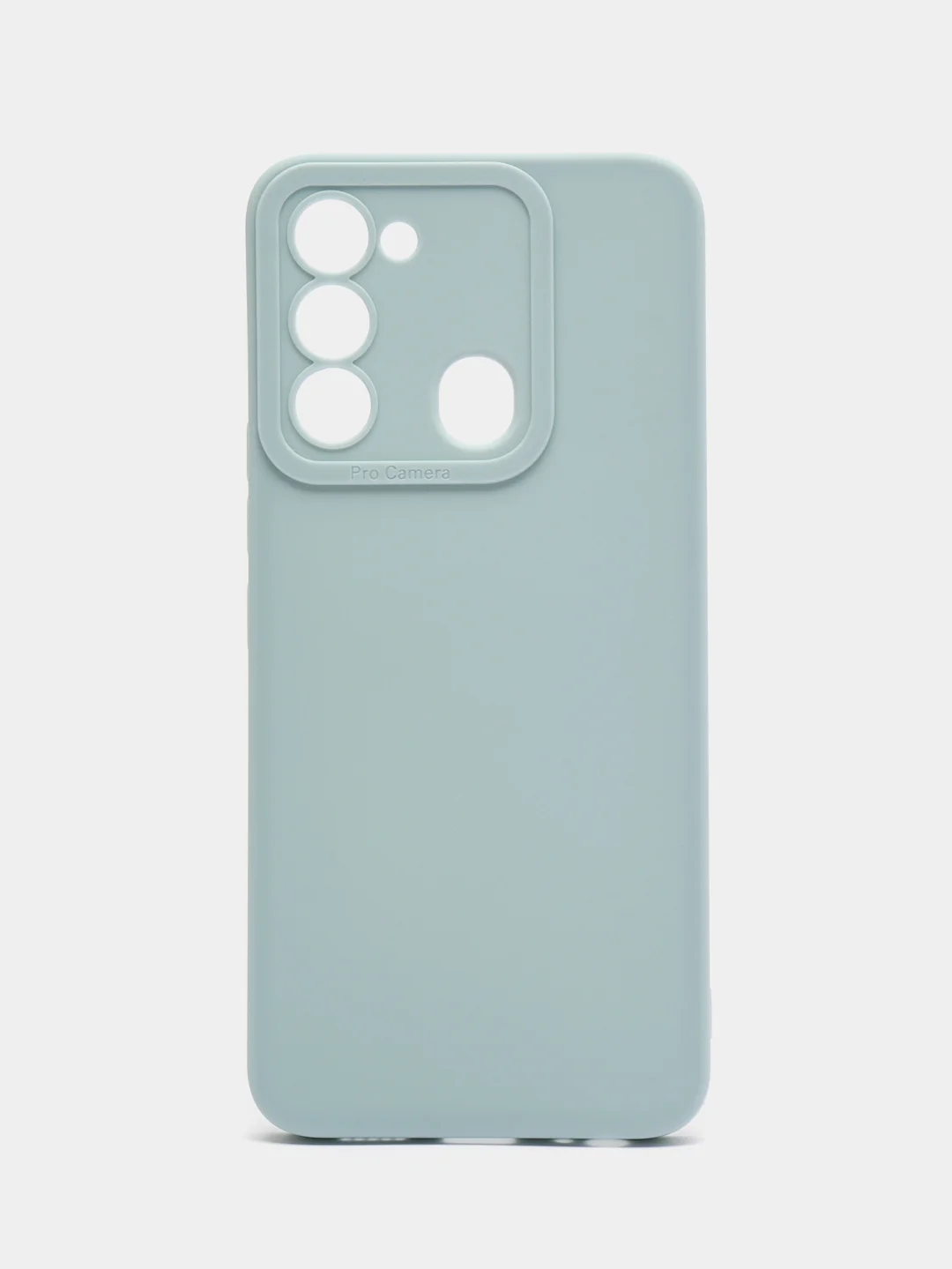 Светло-синий чехол TECNO Spark 10, Go 2023, 7, 8C, 8P, 9 Pro, POP 5 LTE, Pova Neo 3, 4, 5, Camon 20