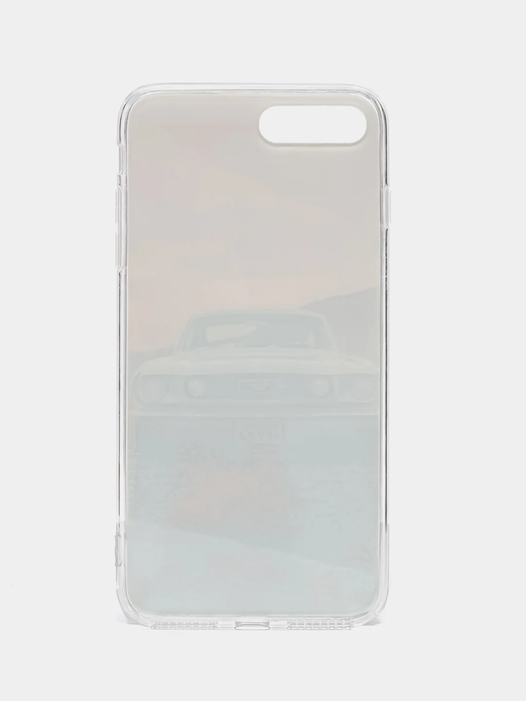 Серый меланж чехол для iPhone 12, 6S, 7/8, 7 Plus, XS Max, XR, X, 12 Pro, с рисунком