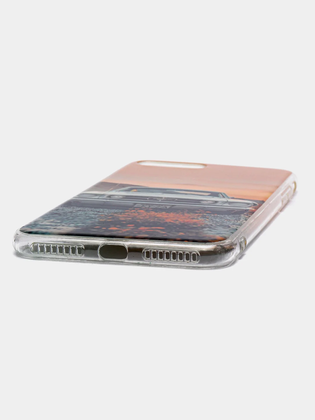 Серый меланж чехол для iPhone 12, 6S, 7/8, 7 Plus, XS Max, XR, X, 12 Pro, с рисунком