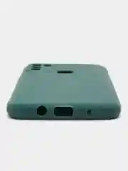 Зеленый чехол матовый Infinix Hot 20, 20i, 10 Play, 10s, 11 Play, 12 Play, 12i, Note 12, Smart 6+