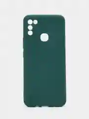 Зеленый чехол матовый Infinix Hot 20, 20i, 10 Play, 10s, 11 Play, 12 Play, 12i, Note 12, Smart 6+