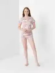Розовый женская одежда, с шортами