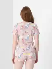 Розовый женская одежда, с шортами