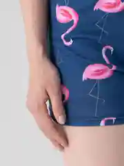 Фиолетовый пижама с шортами женская