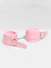 Розовый наручники БДСМ, мягкие