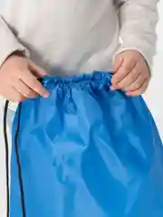 Синий мешок для обуви цветной