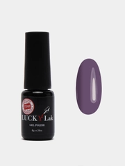 Гель лак Luckylak Coler 07, 8 г, темно сиреневый для маникюра и педикюра