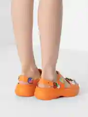 Оранжевый сабо женские, сандалии IZI, размеры 36-40