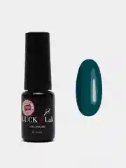 Тёмно-бирюзовый гель лак для маникюра и педикюра Luckylak Coler 04, 8g темный зеленый бирюзовый