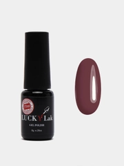 Гель лак для ногтей Luckylak Coler 02 8g, бордовый, бургунди для маникюра и педикюра