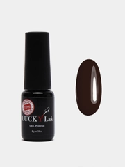 Гель лак для ногтей Luckylak Coler 01 8g, коричневый для маникюра и педикюра
