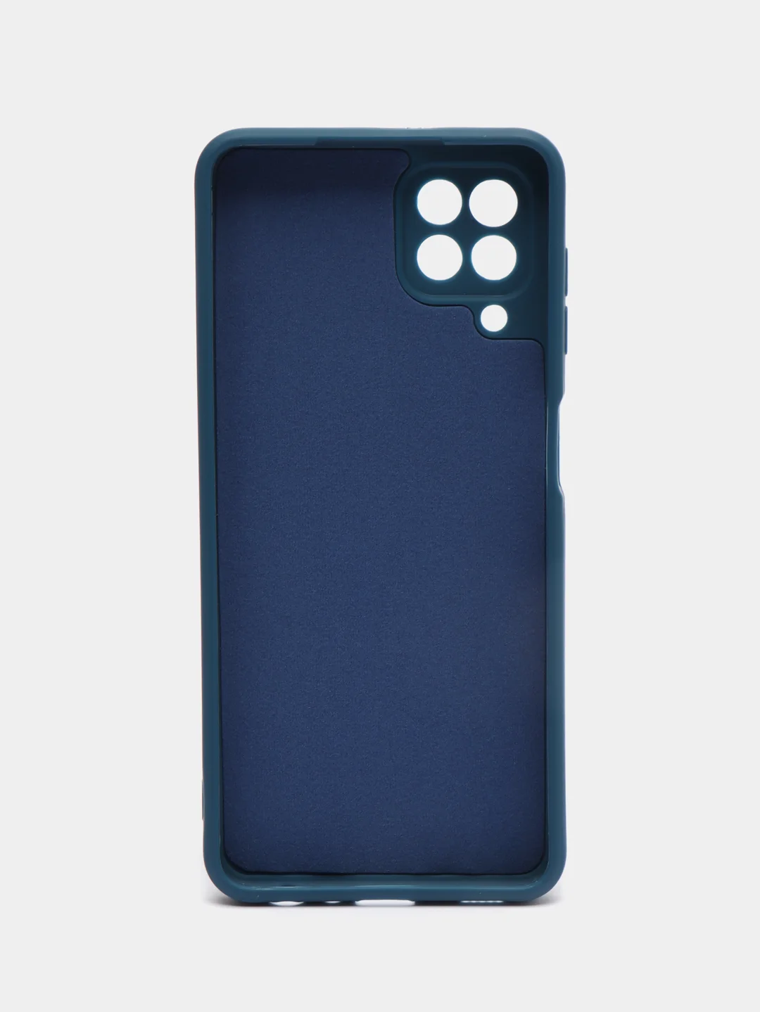 Зеленый чехол для Samsung A22 (самсунг), силиконовый, с принтом