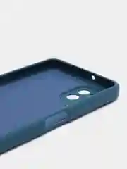 Зеленый чехол для Samsung A22 (самсунг), силиконовый, с принтом