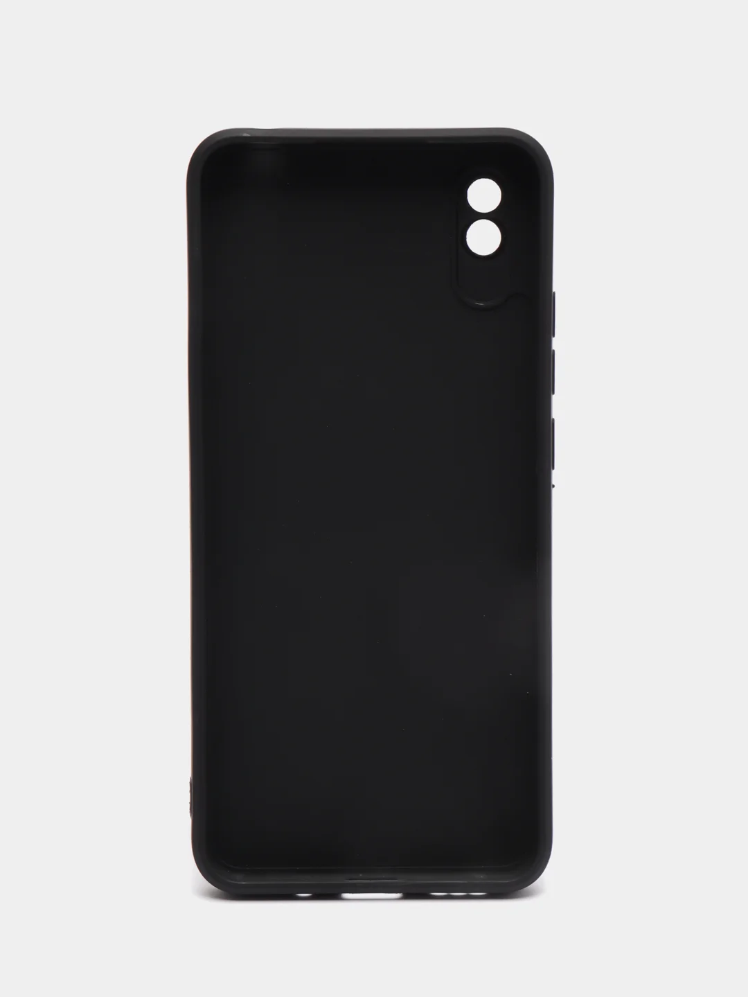 Черный чехол для Samsung A22 (самсунг), силиконовый, с принтом