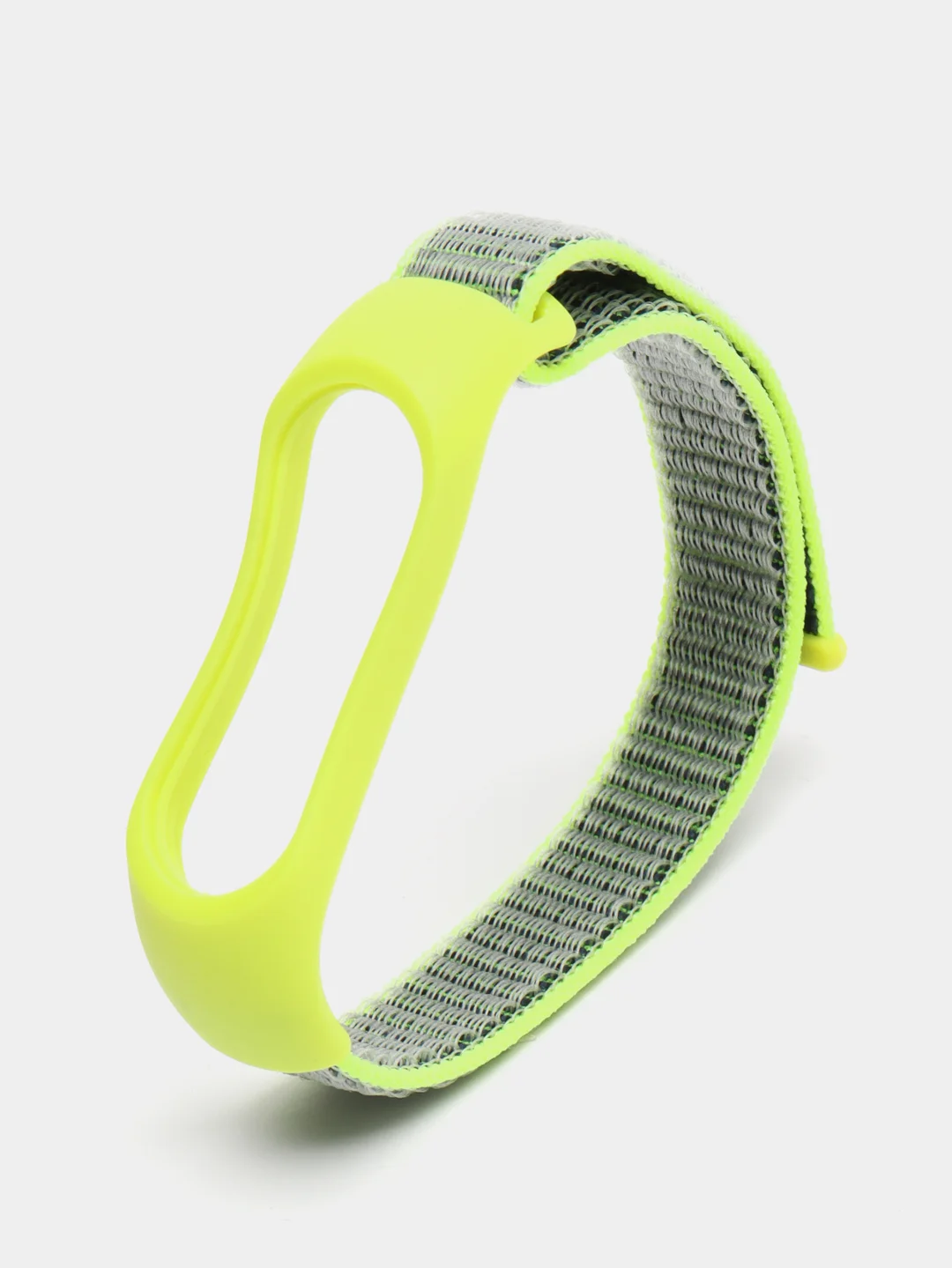 Лесной зеленый ремешок нейлоновый на липучке для Xiaomi Mi Band 3, Mi Band 4, Band 5, Band 6, Mi Band 7