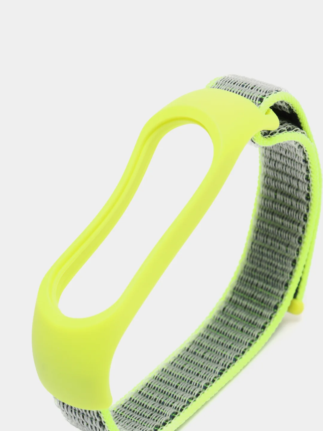 Лесной зеленый ремешок нейлоновый на липучке для Xiaomi Mi Band 3, Mi Band 4, Band 5, Band 6, Mi Band 7