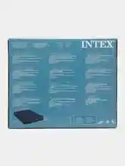 Надувной матрас Intex, велюровый, с насосом
