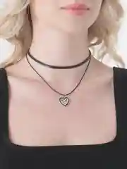 Чокер на шею с нитью